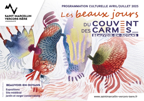 Programmation printemps 2025 Couvent des Carmes